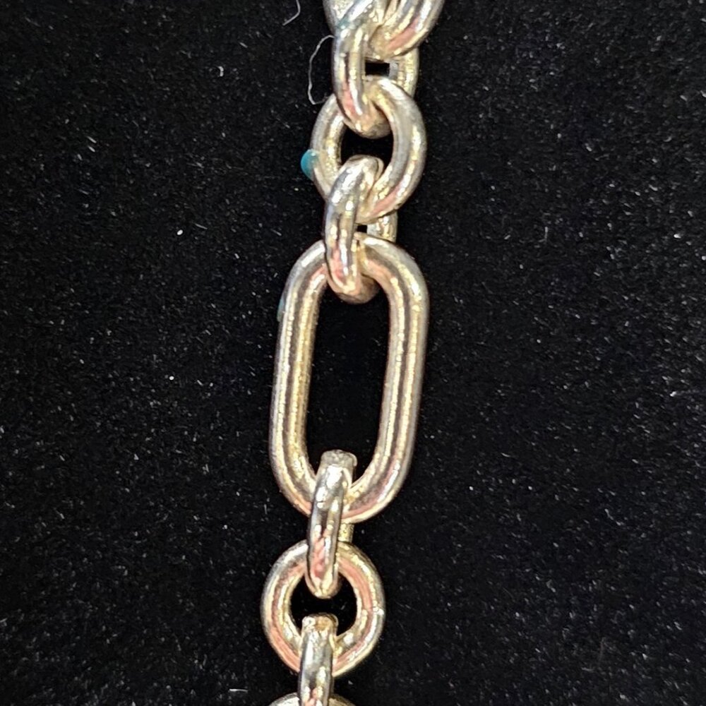 ✨ Sterling Silver Paperclip Link Necklace – 32” Long Chain ✨ - Picture 7 of 10